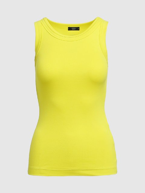 Жёлтый топ MARC CAIN: фото - Invogue