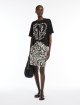 Чорна спідниця Weekend Max Mara з принтом: фото 1 - Invogue