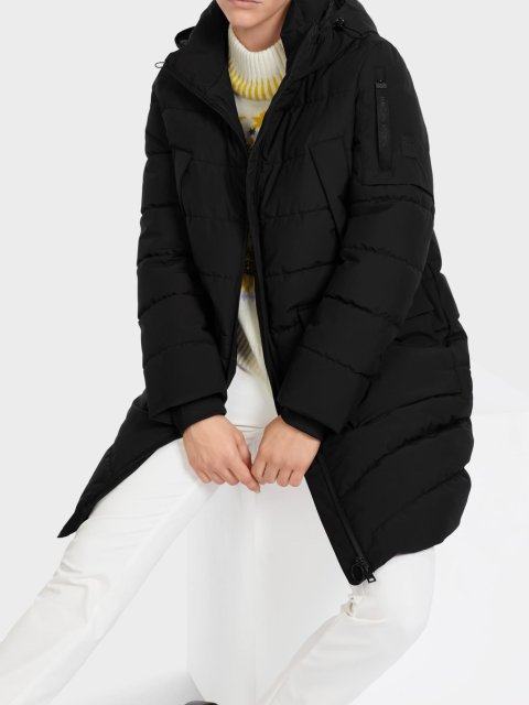 Чорне пальто MARC CAIN : фото 5 - Invogue