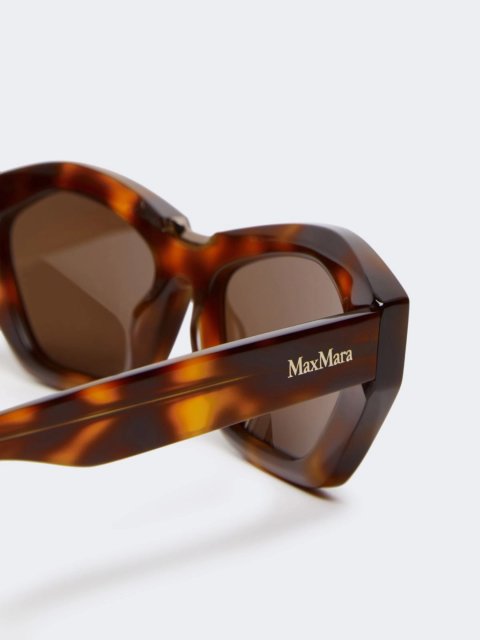 Коричневі окуляри MAX MARA ацетатні: фото 2 - Invogue