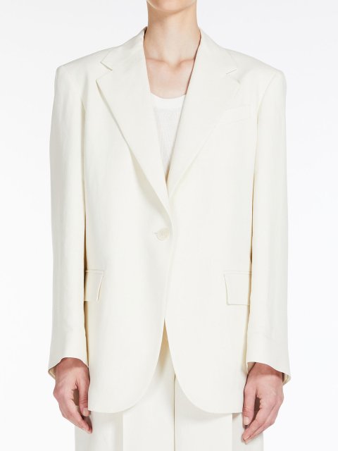 Кремовий жакет WEEKEND MAX MARA : фото 1 - Invogue