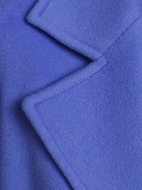 Синее  пальто MAX&CO: фото 5 - Invogue