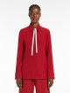 Червона сорочка Max Mara шовкова: фото 2 - Invogue
