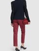 Бордові брюки WEEKEND MAX MARA : фото 3 - Invogue