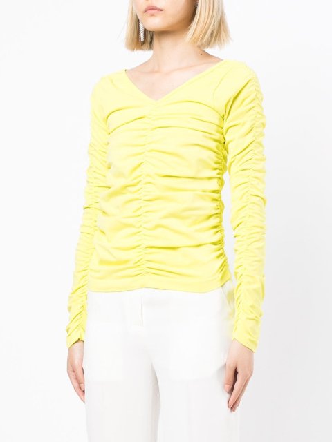 Жовта кофта HELMUT LANG : фото 1 - Invogue