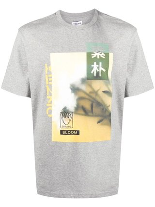Сіра футболка KENZO : фото - Invogue