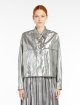 Срібляста сорочка WEEKEND MAX MARA прямого крою: фото 2 - Invogue