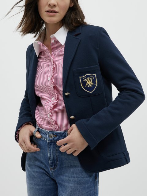 Синий пиджак MAX&CO: фото 1 - Invogue