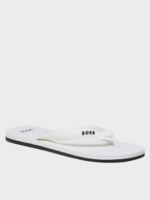 Білі шльопанці BOSS : фото 1 - Invogue