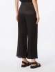 Чорні брюки Max Mara з рамі: фото 3 - Invogue