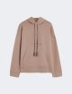 Бежеве худі MAX MARA з бавовняного трикотажу: фото - Invogue