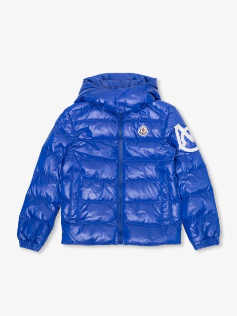 Синяя куртка MONCLER ENFANT: фото - Invogue