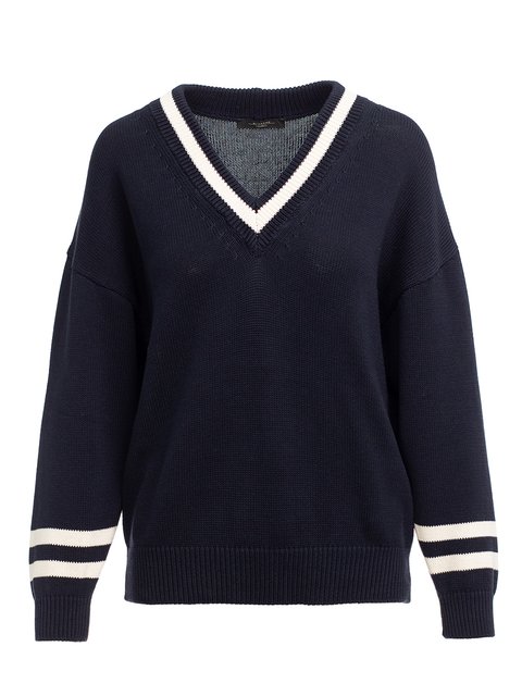 Синий свитер WEEKEND MAX MARA: фото - Invogue