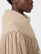 Карамельная шаль Weekend Max Mara из шерсти: фото 3 - Invogue