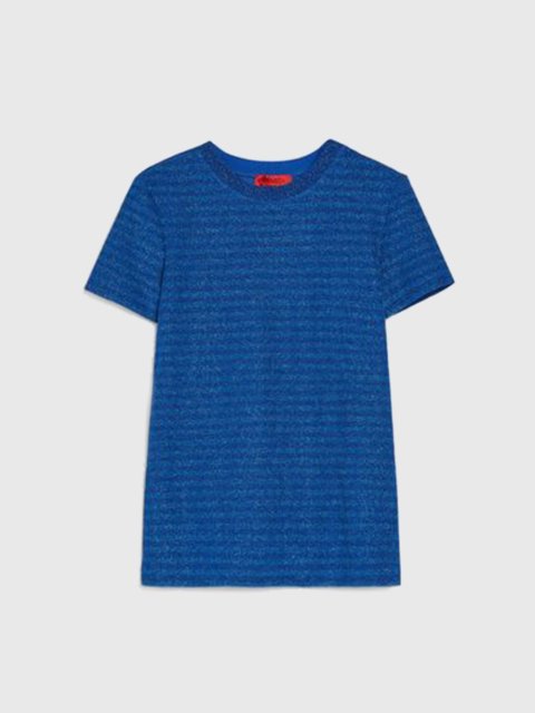 Синяя футболка MAX&CO: фото - Invogue