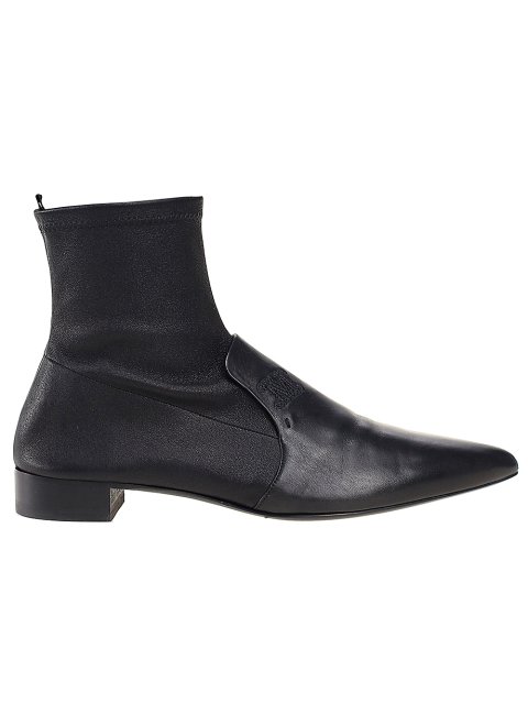 Чёрные ботинки MAX MARA: фото - Invogue