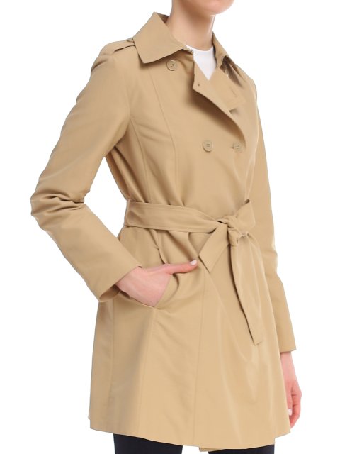 Коричневий плащ MAX&CO : фото 5 - Invogue