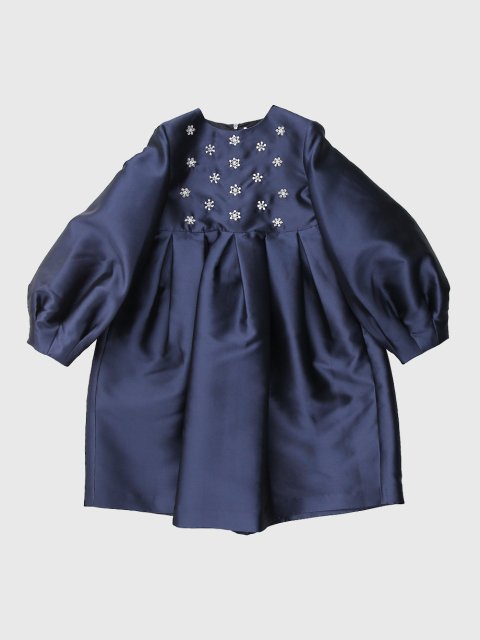 Синее платье IL GUFO: фото - Invogue