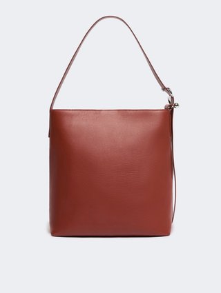 Красная сумка SPORTMAX из кожи: фото 3 - Invogue