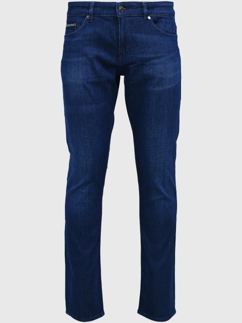 Синие джинсы BOSS: фото - Invogue