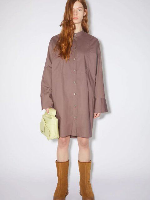 Фіолетова сукня-сорочка Acne Studios: фото 1 - Invogue