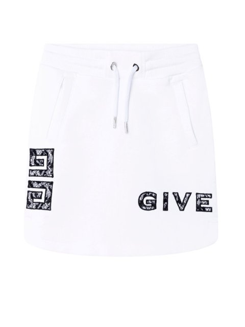 Біла спідниця GIVENCHY KIDS : фото - Invogue