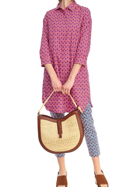 Бірюзові брюки WEEKEND MAX MARA : фото 3 - Invogue