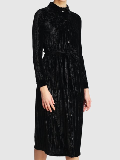 Чёрное платье MAX&CO: фото 3 - Invogue