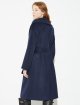 Темно-синее пальто MAX&CO из шерсти и кашемира: фото 3 - Invogue