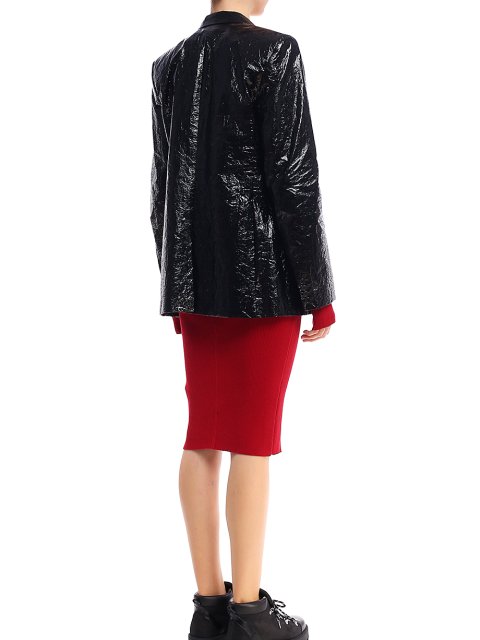 Красное платье HELMUT LANG: фото 4 - Invogue