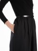 Чорна сукня Max Mara з попліну та джерсі: фото 4 - Invogue