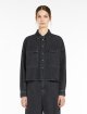 Чорна сорочка WEEKEND MAX MARA з деніму: фото 2 - Invogue
