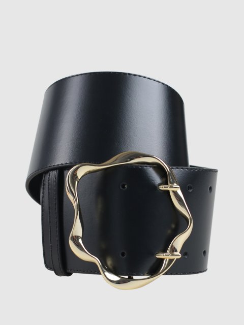 Чёрный ремень MAX&CO: фото - Invogue