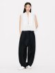 Кремовый топ Kenzo из легкого хлопка: фото 1 - Invogue