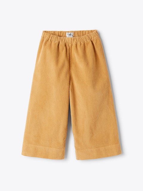 Оранжевые штаны IL Gufo вельветовые: фото - Invogue