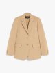 Бежевий жакет WEEKEND MAX MARA з вовни: фото - Invogue