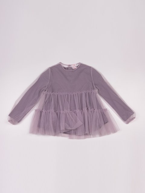 Сиреневый джемпер IL GUFO: фото - Invogue