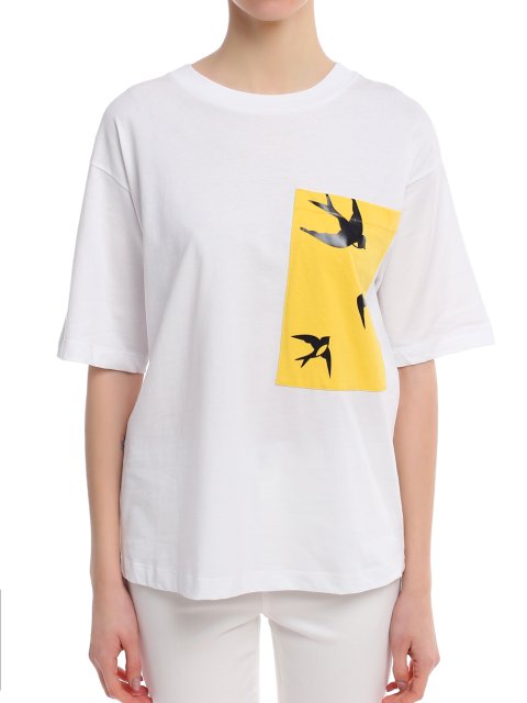 Жовта футболка I BLUES : фото 5 - Invogue