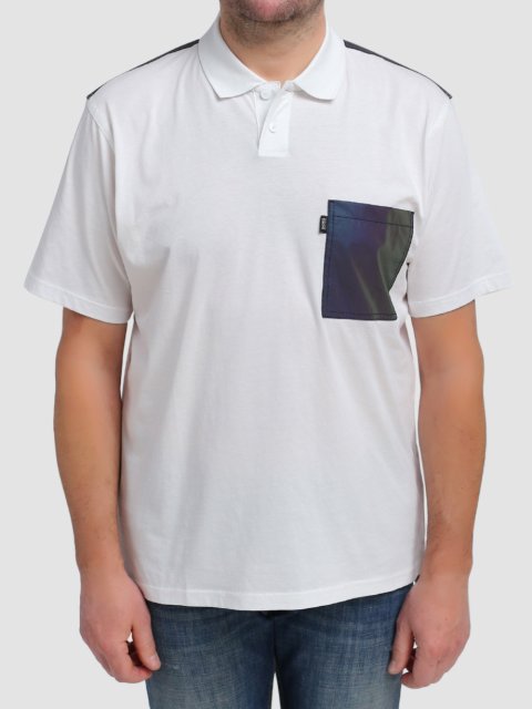 Белое поло BOSS: фото 3 - Invogue