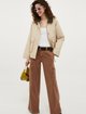 Бежевая куртка MAX&CO свободного кроя: фото 4 - Invogue