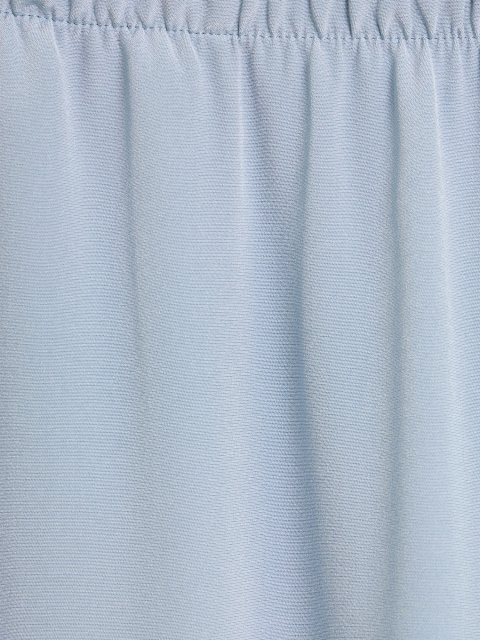 Блакитні брюки Max Mara з шовку: фото 2 - Invogue