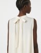 Кремова сукня WEEKEND MAX MARA розкльошена: фото 4 - Invogue