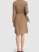Бежевое платье MAX MARA: фото 2 - Invogue