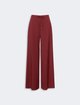 Бордові штани Max Mara з вовни: фото - Invogue