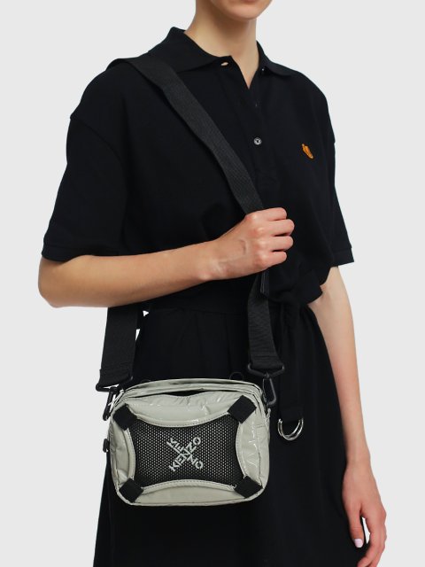 Серая сумка KENZO: фото 2 - Invogue