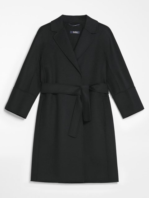 Чорне пальто MAX MARA : фото - Invogue