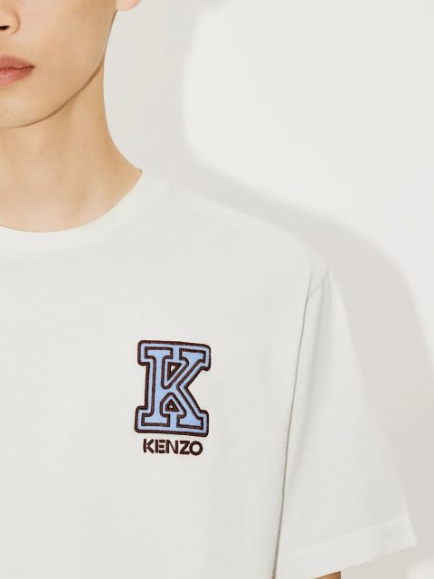 Белая футболка KENZO: фото 3 - Invogue