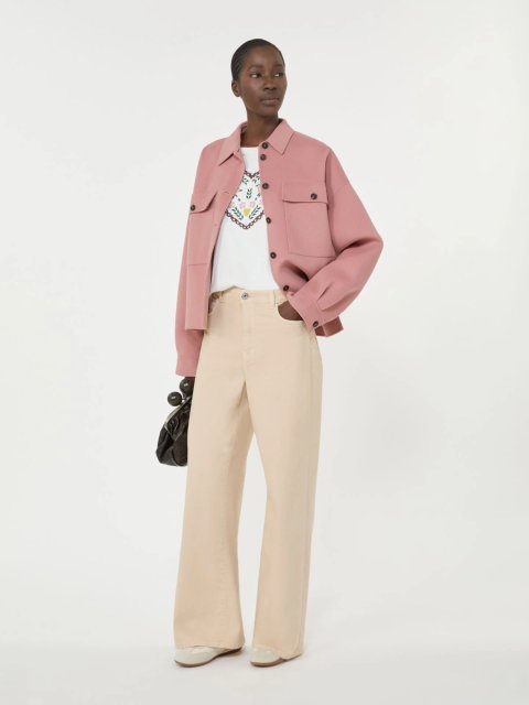 Біла футболка WEEKEND MAX MARA з бавовняного джерсі: фото 1 - Invogue