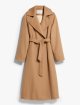 Темно-бежеве пальто MAX MARA з верблюжої вовни: фото - Invogue