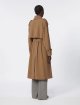 Коричневий тренч MAX MARA з вовняного габардину: фото 3 - Invogue